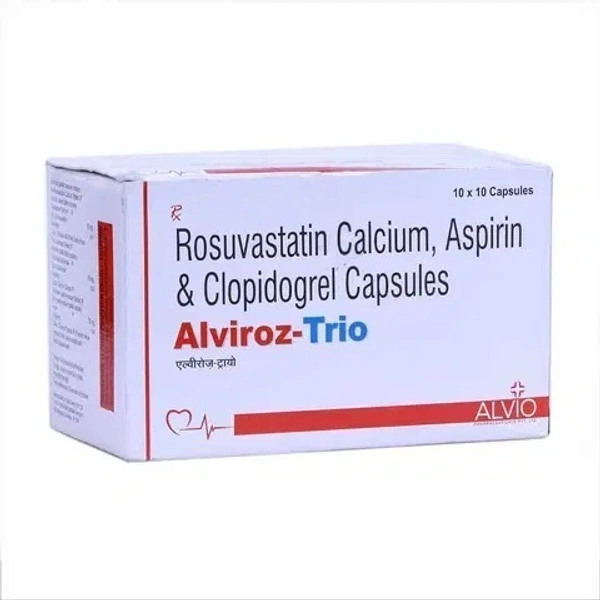 Alvio Pharmaceuticals Alviroz Trio Tab (10 Tab)