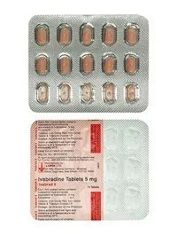 LUPIN Ivabrad 5Mgtab (15 Tab)