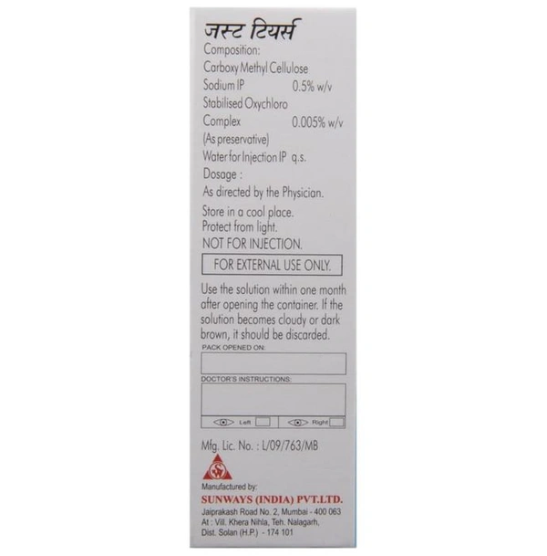 Just Tears Eye Drop