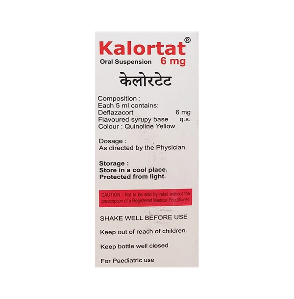 Kalortat 6mg Oral Suspension Mango