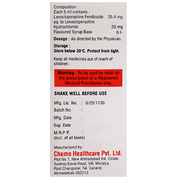 Kemotuss Oral Suspension