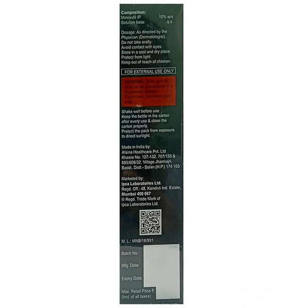 Kera M 10% Solution Alcohol Free
