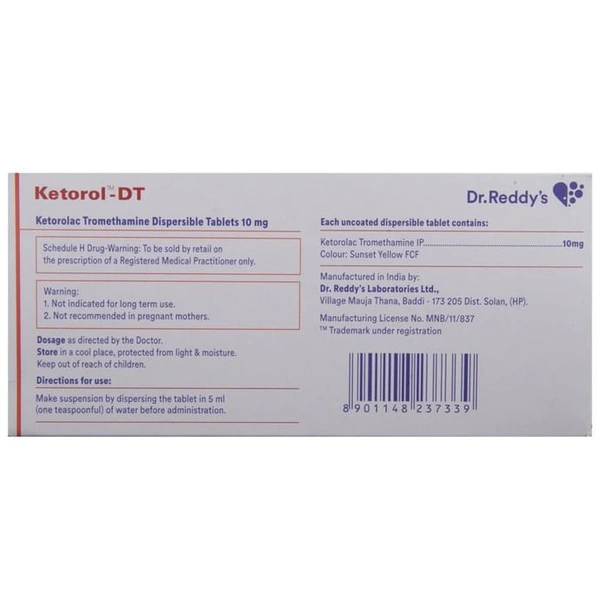 Ketorol-DT Tablet