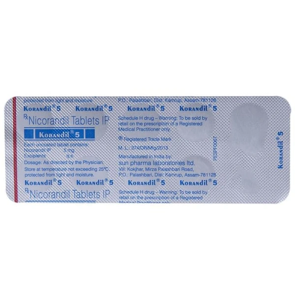 Korandil 5 Tablet