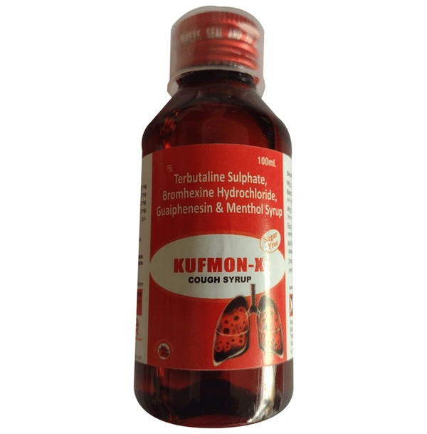 Kufmon-DX Syrup Raspberry Sugar Free