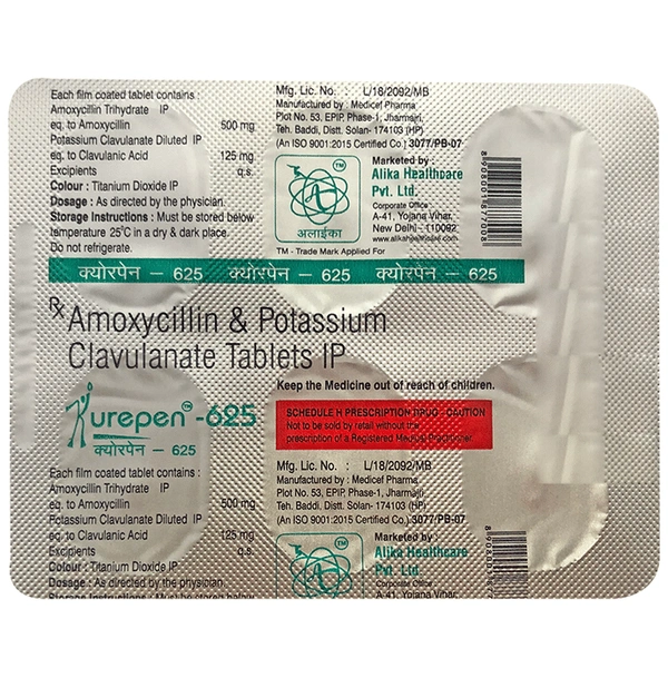 Kurepen 625 Tablet