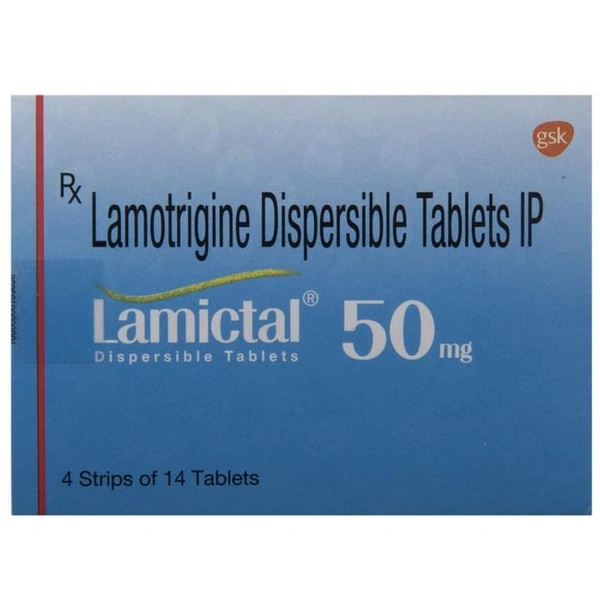 Lamictal 50mg Tablet DT