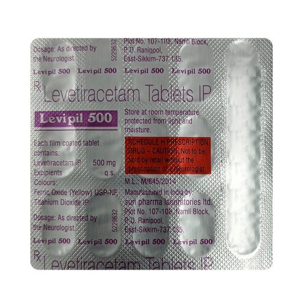 Levipil 500 Tablet