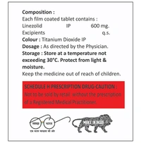 Linezolid 600 Tablet