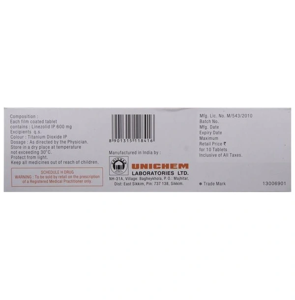 Linox 600 Tablet