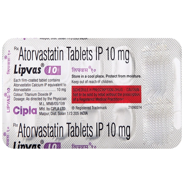 Lipvas 10 Tablet