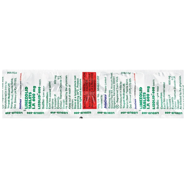 Lizolid 600 Tablet