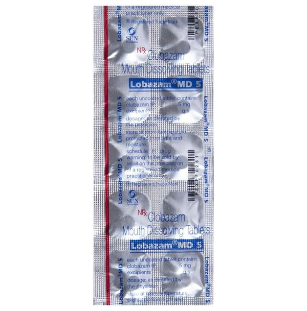 Lobazam MD 5 Tablet