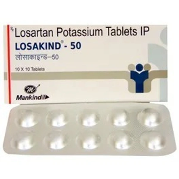 MANKIND PHARMA Losakind 50Mgtab (10 Tab)