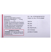 Merislon 12 Tablet