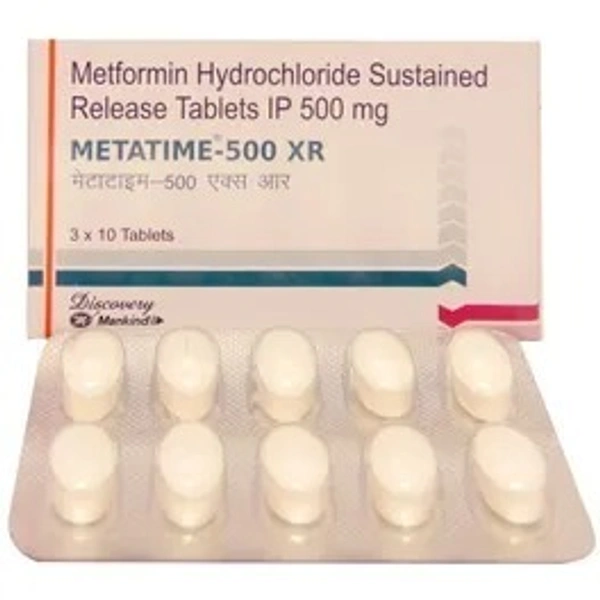 MANKIND PHARMA Metatime Xr 500Mgtab (10 Tab)