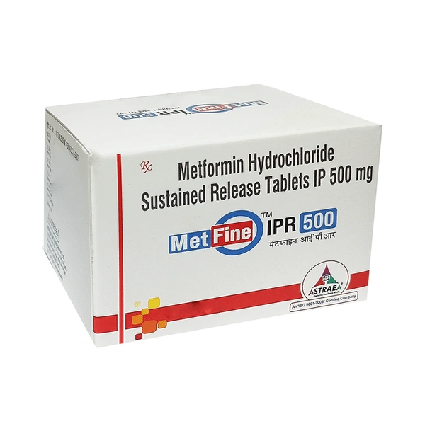 Metfine IPR 500 Tablet SR
