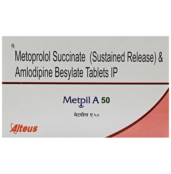 Metpil A 50 Tablet SR