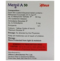 Metpil A 50 Tablet SR