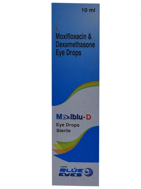 LUPIN Moxiblu D Eye Drops (10 Ml)