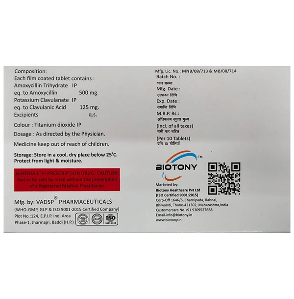 Moxbil-CV 625 Tablet