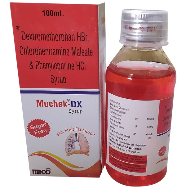 Muchek-DX Syrup Mix Fruit Sugar Free