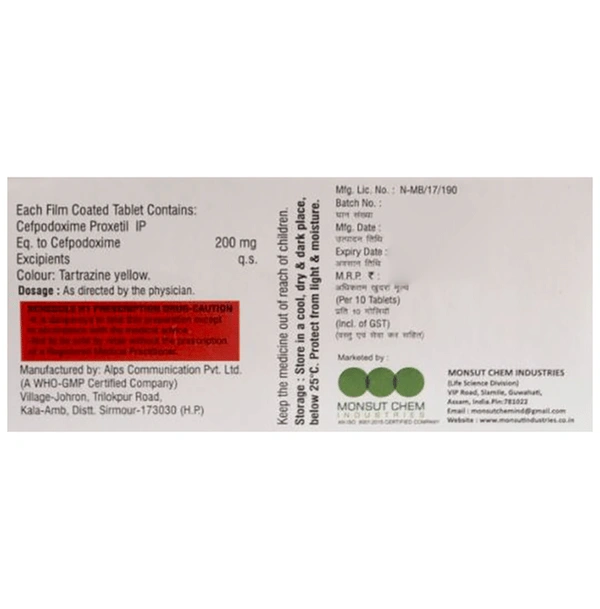 Mupod 200mg Tablet