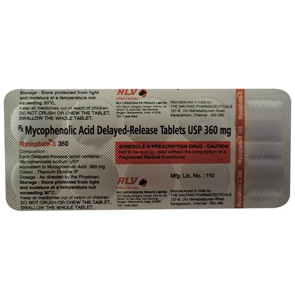 Mycophate-S 360 Tablet DR