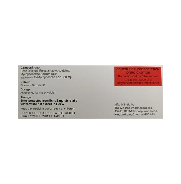 Mycophate-S 360 Tablet DR