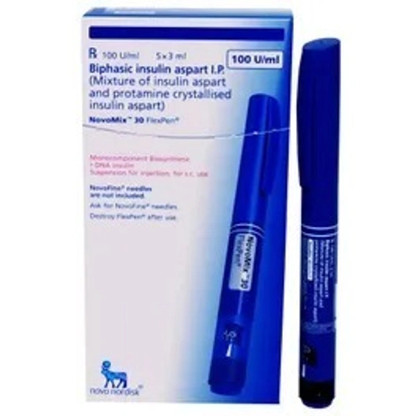 NOVOMIX-30 FLEXPEN INSU 1 VIAL.