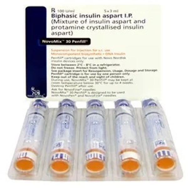 NOVOMIX 30 PENFIL CARTIDGE (3 ML)