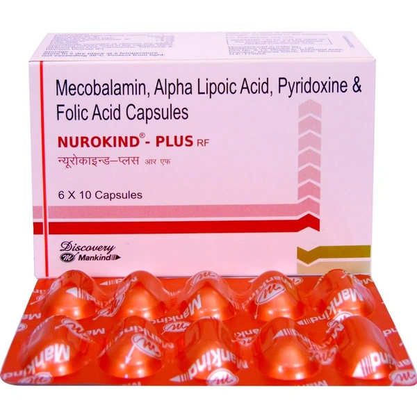 MANKIND PHARMA Nurokind Plus Rf Cap (10 Cap)