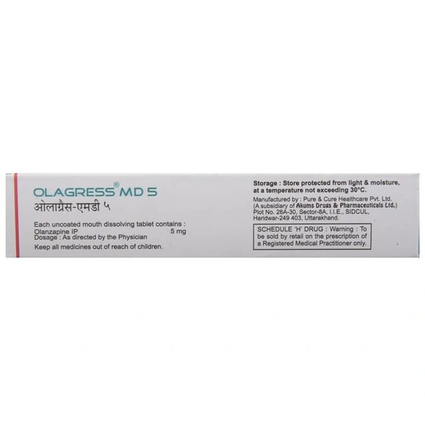 Olagress MD 5 Tablet