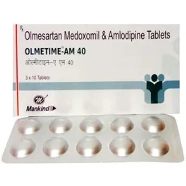 MANKIND PHARMA Olmetime Am 40Mgtab (10 Tab)