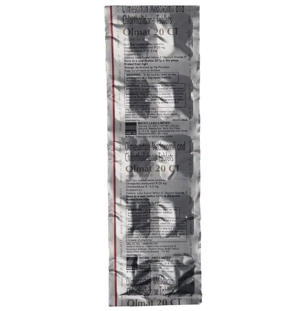 Olmat 20 CT Tablet