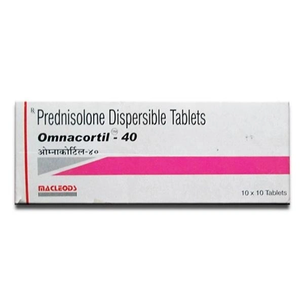 MACLEODS PHARMACEUTICALS Omnacortil 40Mgtab (10 Tab)