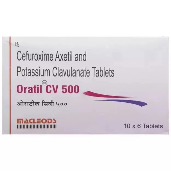 MACLEODS PHARMACEUTICALS Oratil Cv 500Mgtab (10 Tab)