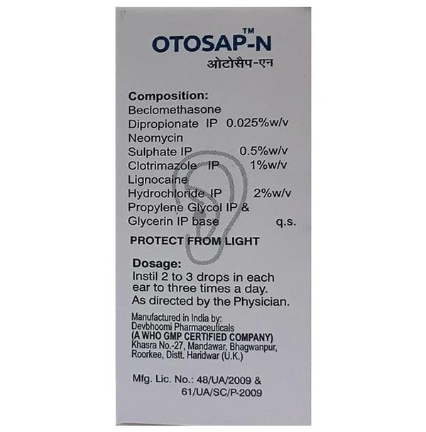Otosap-N Ear Drop