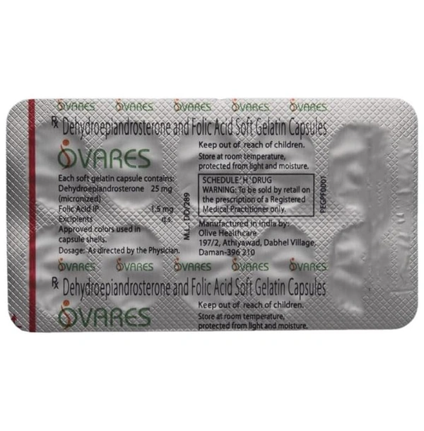 Ovares Soft Gelatin Capsule