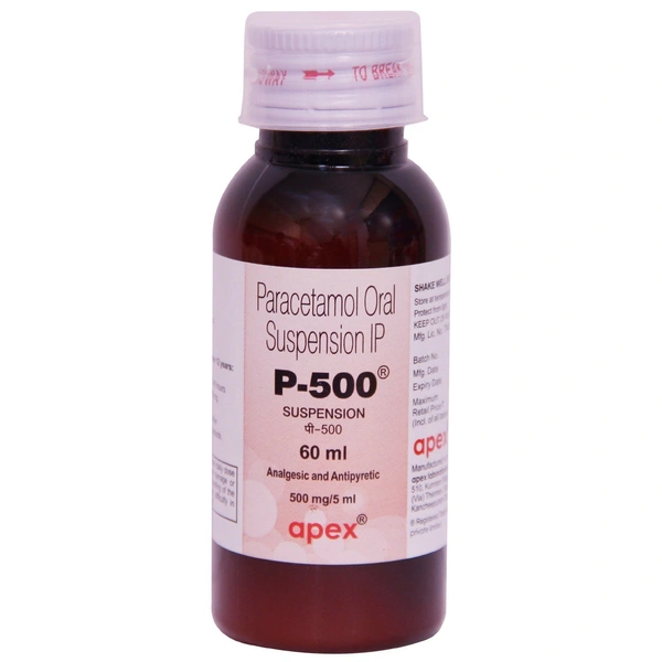 Apex Laboratories P 500Mg Syrup (50 Ml)