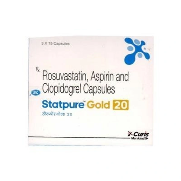 MANKIND PHARMA Statpure Gold 20Mgcap (15 Cap)