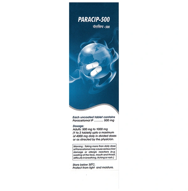 Paracip 500 Tablet