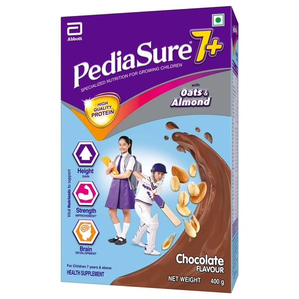 Pediasure 7+ Chocolate Flavour With Oats & Almond Refill 400 g