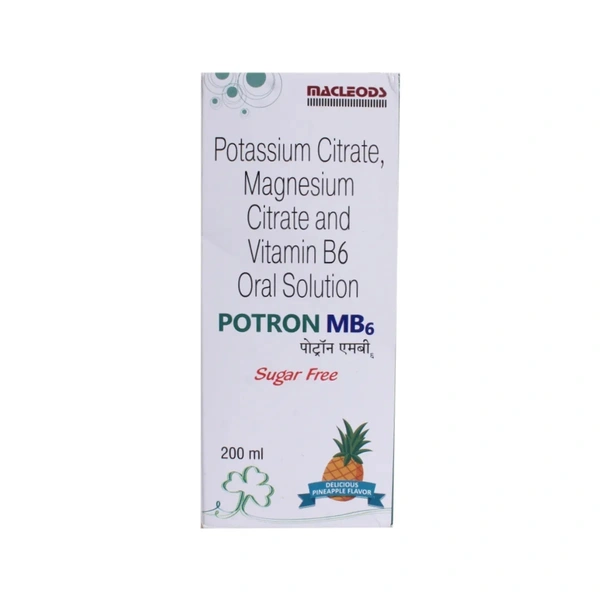 MACLEODS PHARMACEUTICALS Potron Mb6 Syrup (200 Ml)