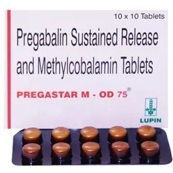 LUPIN Pregastar M Od 75Mgtab (10 Tab)