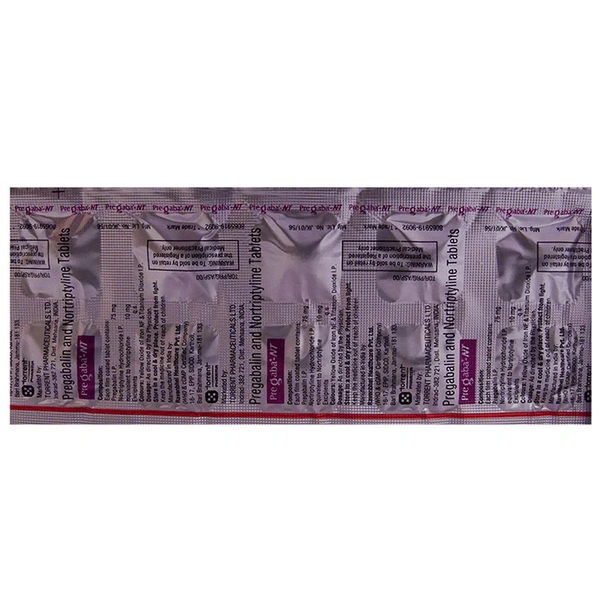 Pregaba NT 75 mg/10 mg Tablet
