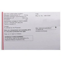 Prothiaden M 75mg/1500mcg Tablet