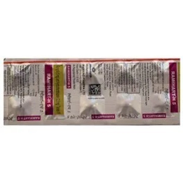MANKIND PHARMA Ramihart H 5Mgtab (10 Tab)