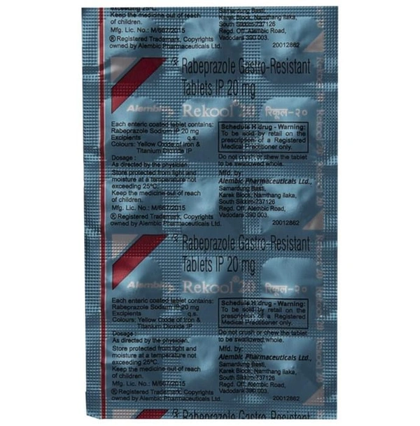 Rekool 20 Tablet