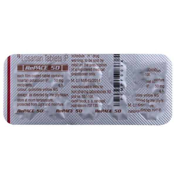 Repace 50 Tablet